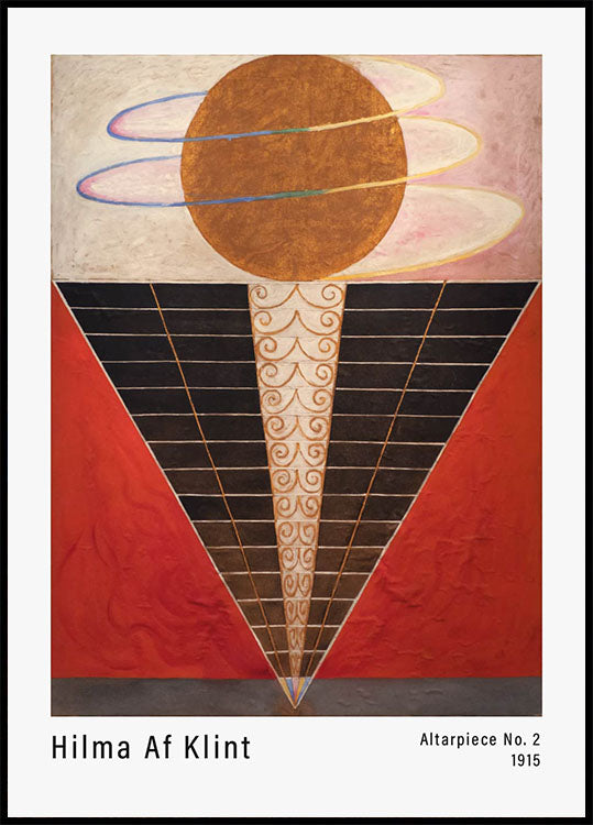 Hilma af Klint - Altarpiece No. 2 Poster - Posterbox.dk