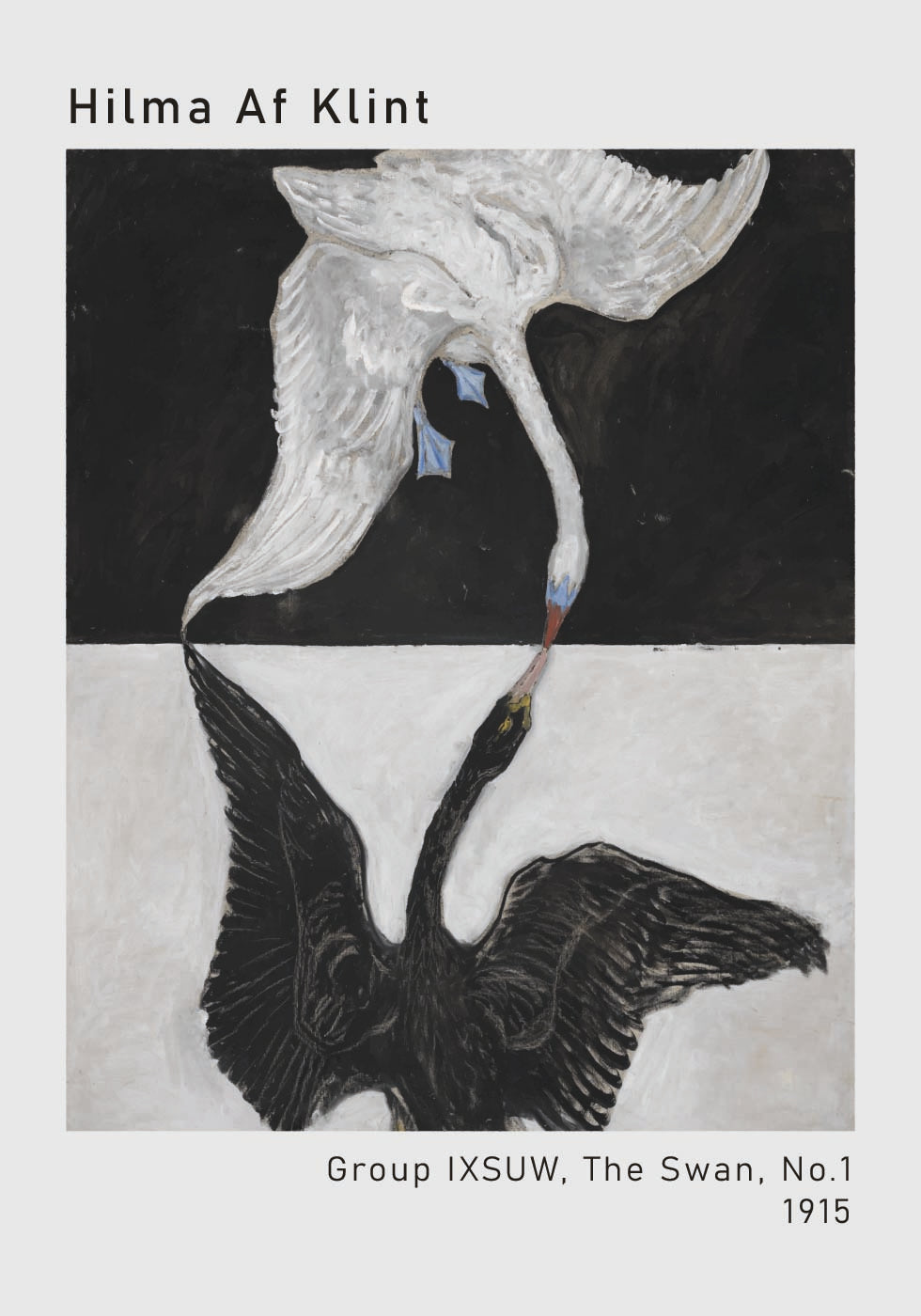 Hilma Af Klint - Group IXSUW, The Swan, No. 1 Poster - Posterbox.dk
