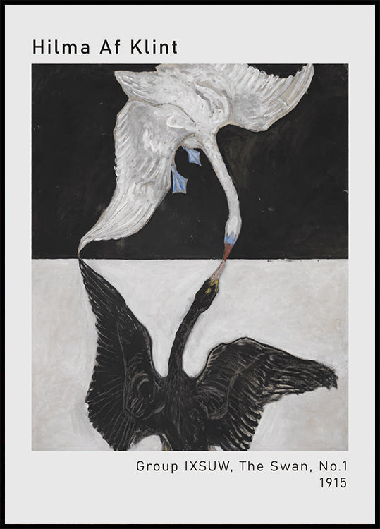 Hilma Af Klint - Group IXSUW, The Swan, No. 1 Poster - Posterbox.dk