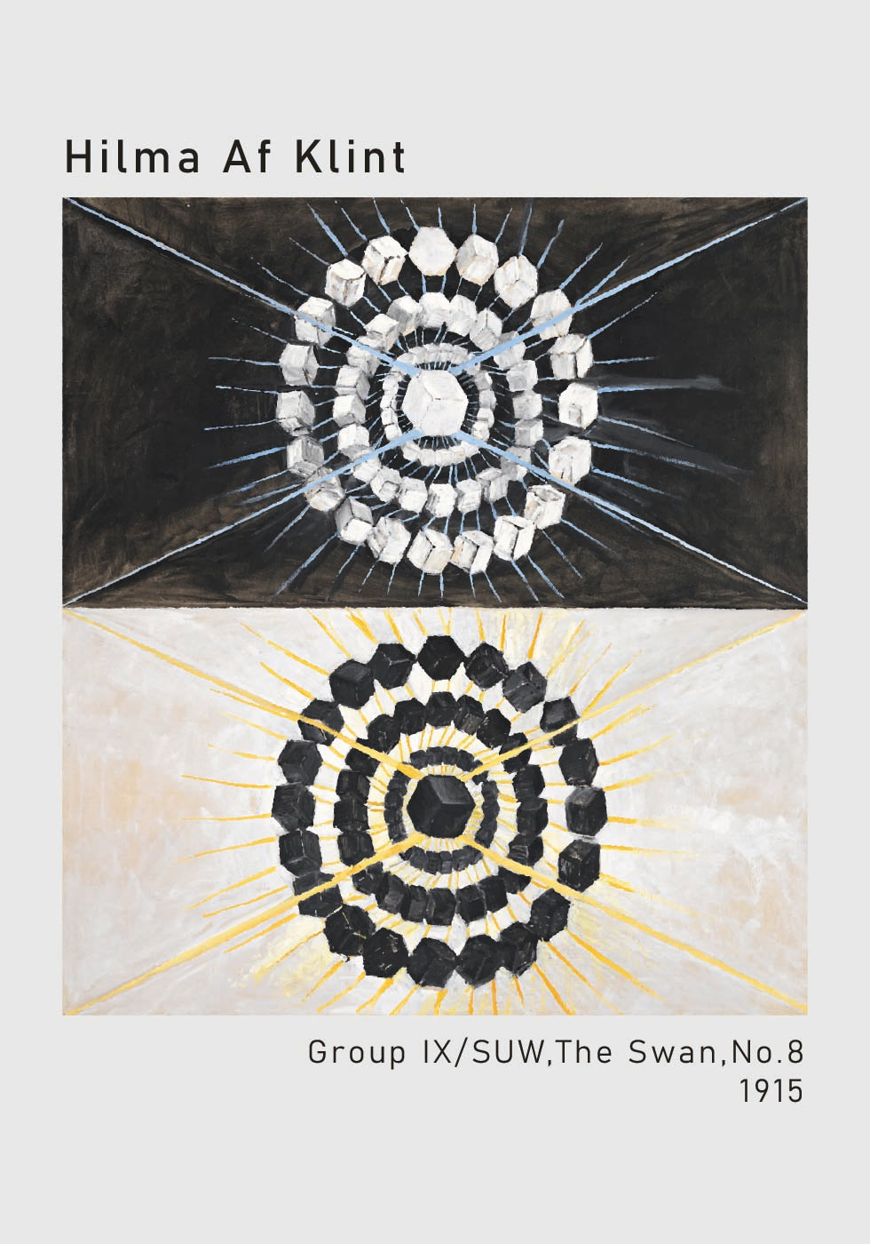 Hilma Af Klint - Group IXSUW, The Swan, No. 8 Poster - Posterbox.dk