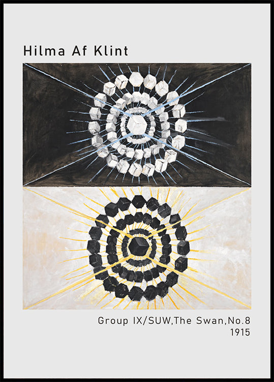 Hilma Af Klint - Group IXSUW, The Swan, No. 8 Poster - Posterbox.dk
