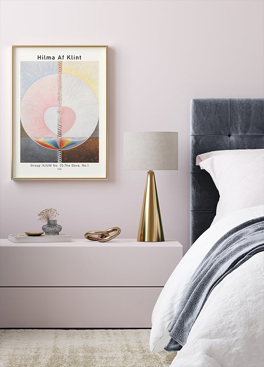 Hilma Af Klint - The Dove No. 1 Poster - Posterbox.dk
