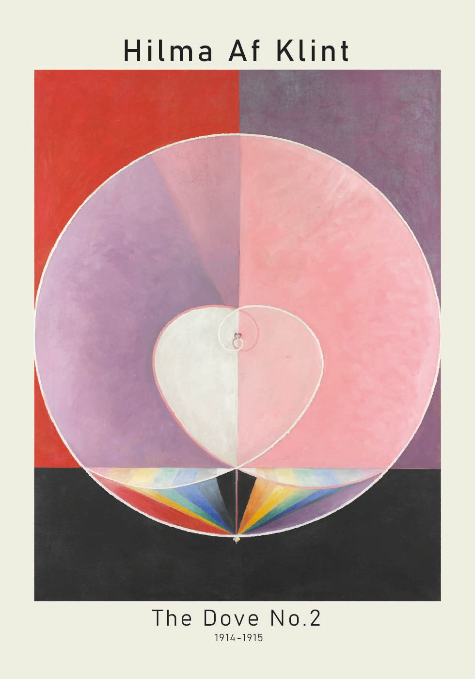 Hilma Af Klint - The Dove No. 2 Poster - Posterbox.dk