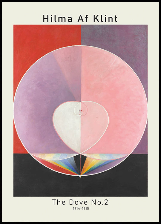 Hilma Af Klint - The Dove No. 2 Poster - Posterbox.dk