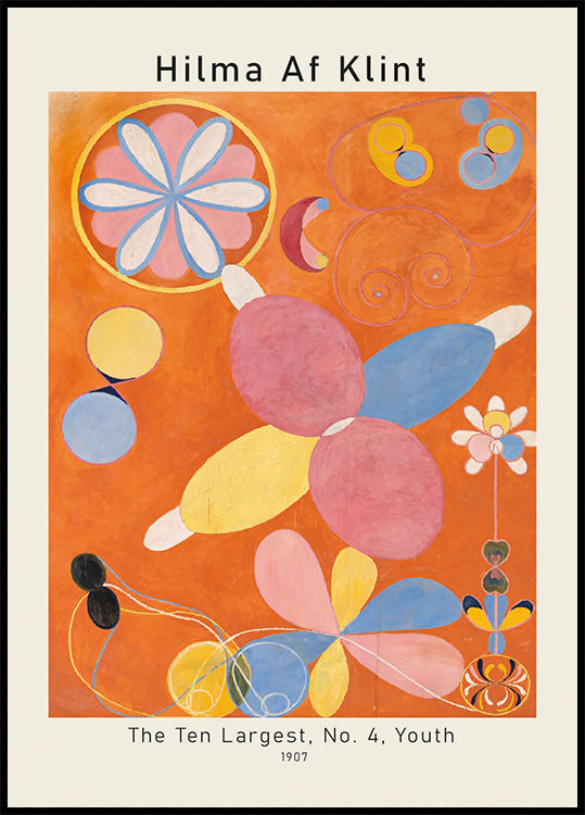 Hilma Af Klint - The Ten Largest, No. 4, Youth Poster - Posterbox.dk