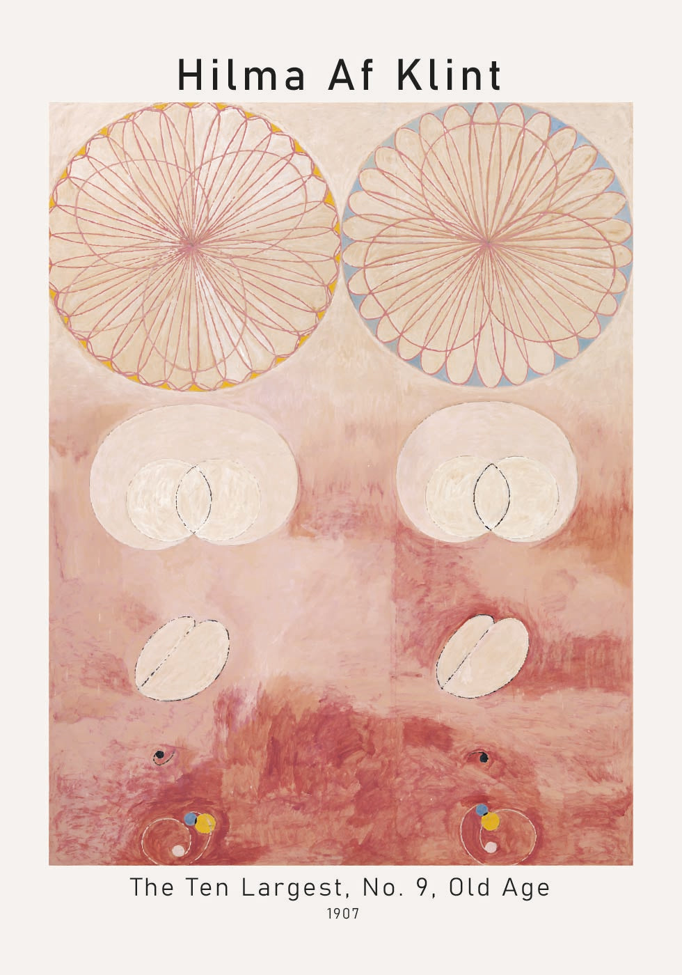 Hilma Af Klint - The Ten Largest, No. 9, Old Age Poster - Posterbox.dk