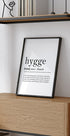 Hygge - A Danish Concept of Comfort Poster - Posterbox.dk