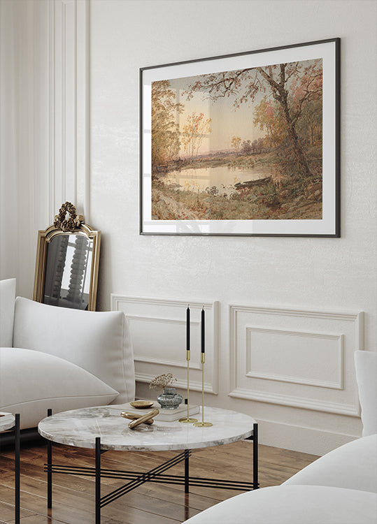 Jasper F. Cropsey - Hastings on Hudson Poster - Posterbox.dk