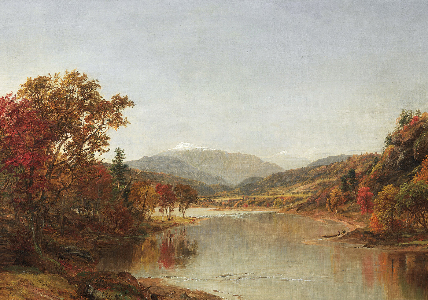 Jasper F. Cropsey - Mount Washington, New Hampshire Poster - Posterbox.dk