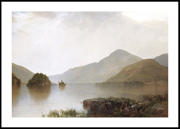 John Frederick Kensett - Lake George Poster - Posterbox.dk