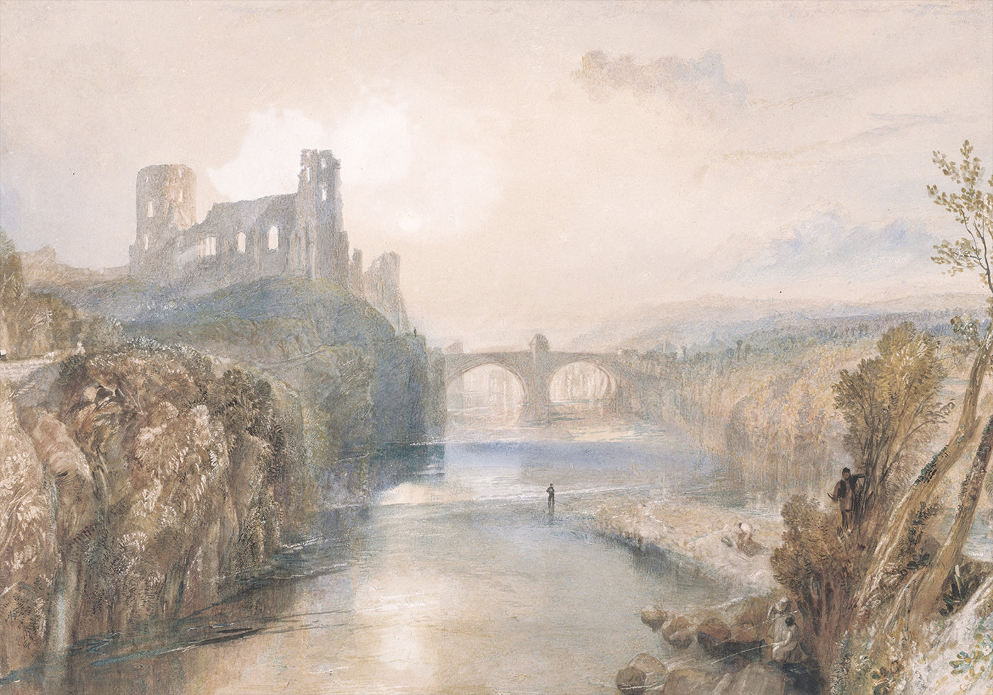 Joseph Mallord William Turner - Barnard Castle Poster - Posterbox.dk