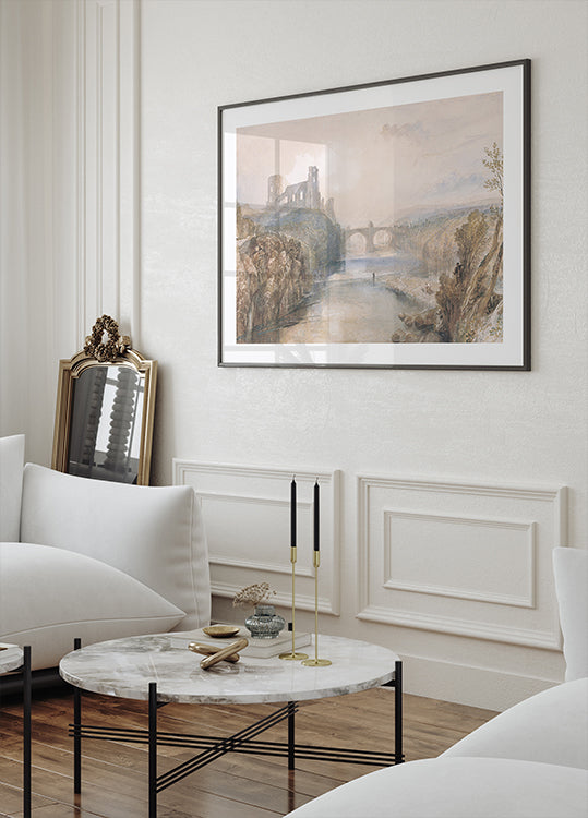 Joseph Mallord William Turner - Barnard Castle Poster - Posterbox.dk