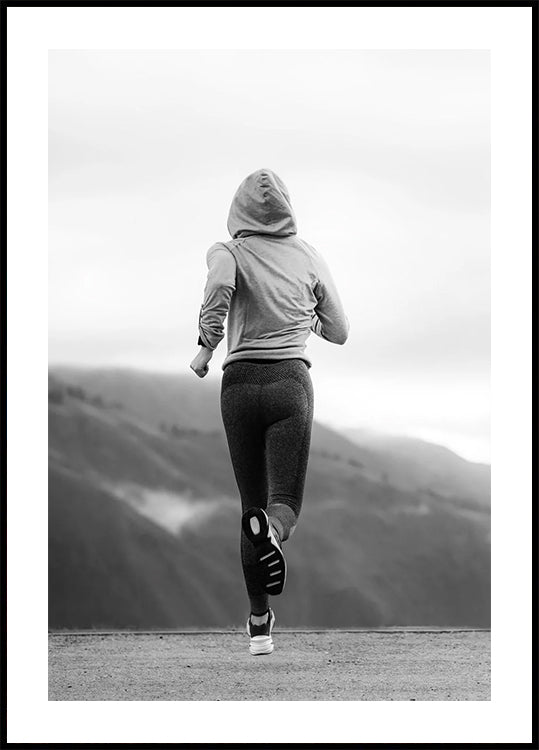 Keep Running Poster - Posterbox.dk