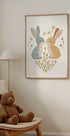 Kissing Bunnies Poster - Posterbox.dk