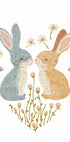 Kissing Bunnies Poster - Posterbox.dk