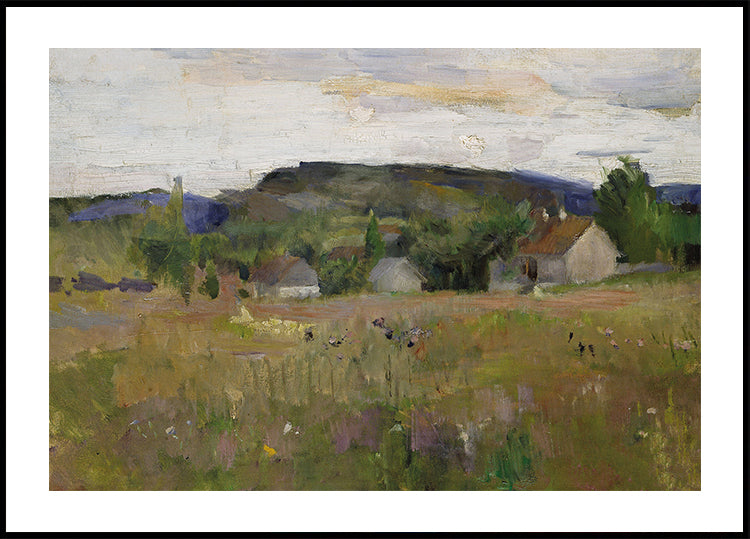 Landscape from Bærum Poster - Posterbox.dk