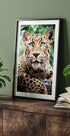 Leopard Close-Up Poster - Posterbox.dk