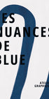 Les Nuances De Blue, Graphic Indigo Ribbon Abstract Poster - Posterbox.dk