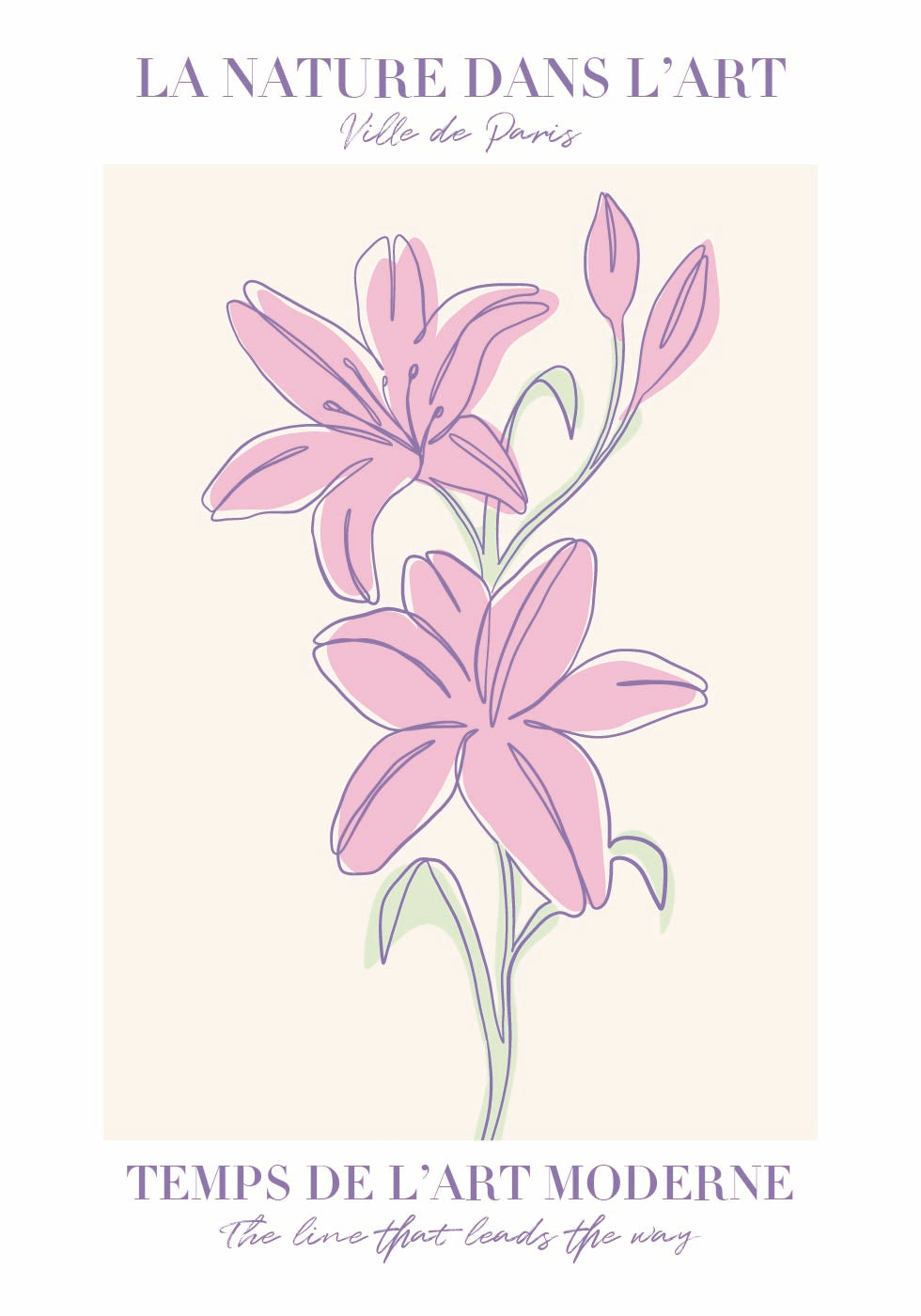 Lilies Poster - Posterbox.dk