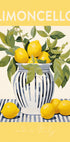 Limoncello Lemons Print, Italian Citrus Art, Yellow Gallery Wall Poster - Posterbox.dk