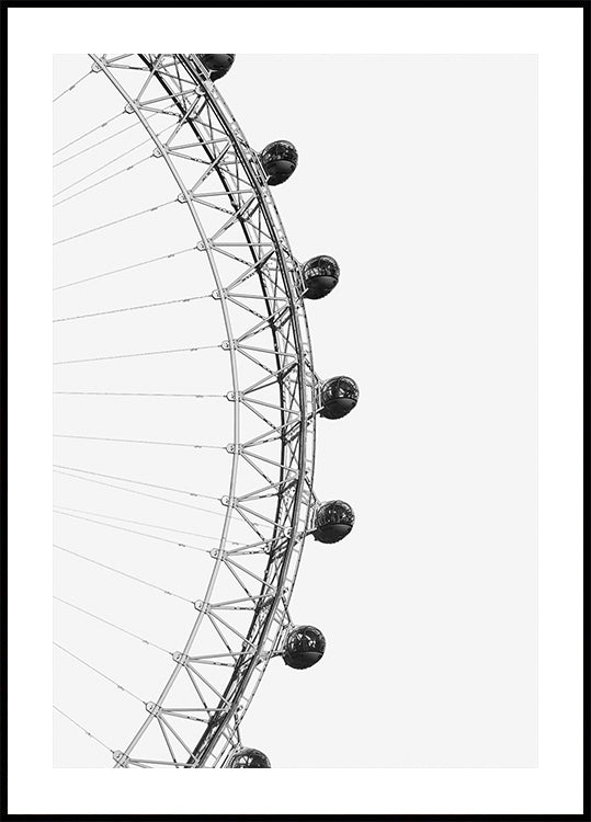 London Eye Minimalist Poster - Posterbox.dk
