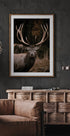 Majestic Deer in Autumn Forest Poster - Posterbox.dk