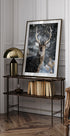Majestic Deer in Snow №2 Poster - Posterbox.dk