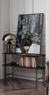Majestic Deer in Snow Poster - Posterbox.dk