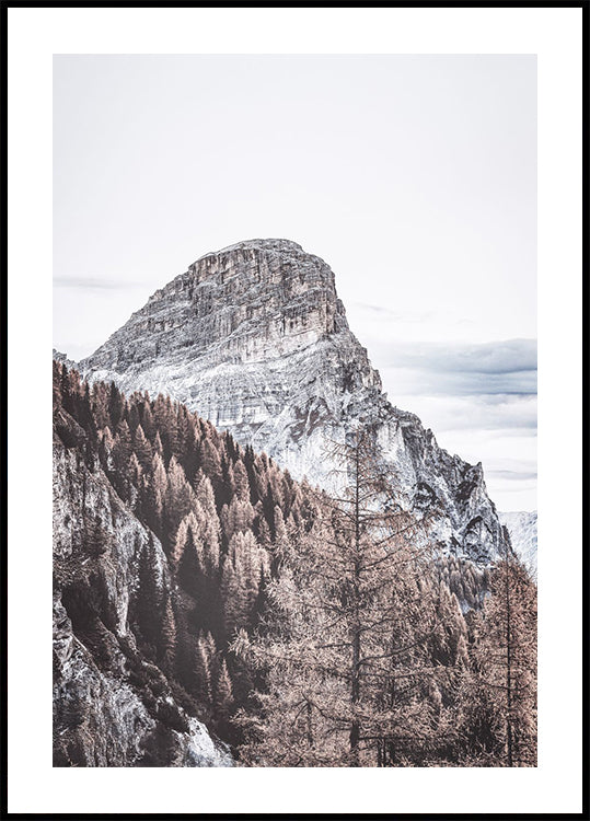 Majestic Mountain Autumn Landscape Poster - Posterbox.dk
