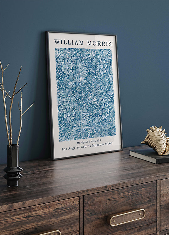 Marigold Blue Poster - Posterbox.dk