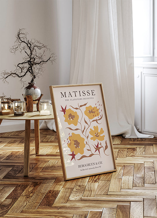 Matisse The Flag Papiers Decoupes Poster - Posterbox.dk