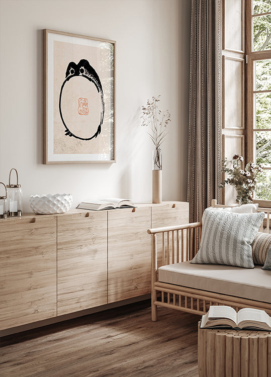 Matsumoto Hoji Frogs No. 2 Poster - Posterbox.dk