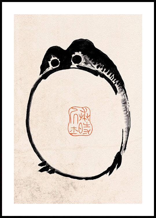Matsumoto Hoji Frogs No. 2 Poster - Posterbox.dk