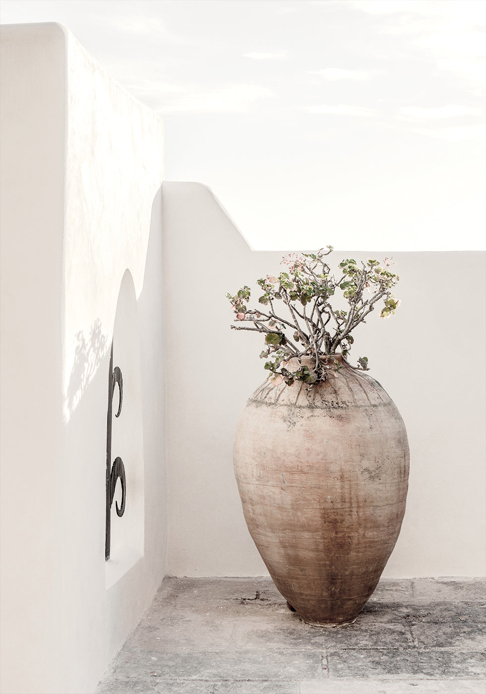 Mediterranean Ceramic Vase Poster - Posterbox.dk