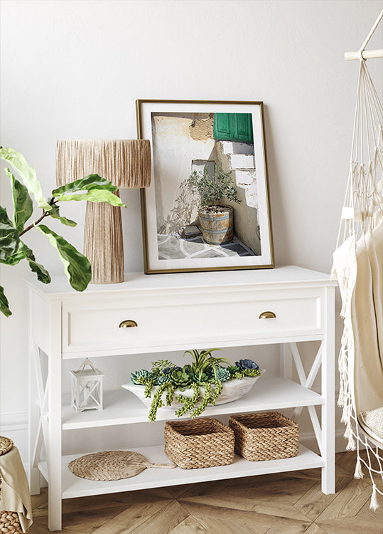 Mediterranean Olive Tree Entrance Poster - Posterbox.dk