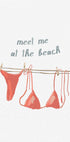Meet Me at the Beach Poster - Posterbox.dk