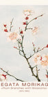 Megata Morikaga, Plum Branches with Blossoms Poster - Posterbox.dk