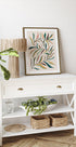 Minimalist Colorful Botanical Leaves Poster - Posterbox.dk