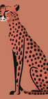 Modern Cheetah Poster - Posterbox.dk