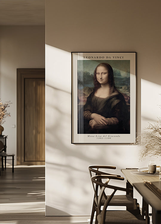 Mona Lisa, Leonardo Da Vinci Poster - Posterbox.dk
