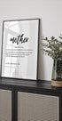 Mother Definition Print Poster - Posterbox.dk