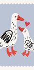 Mother duck and duckling Plakat - Posterbox