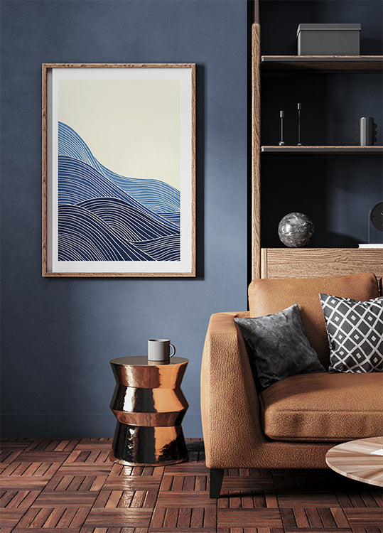 Movement of Waves Poster - Posterbox.dk