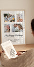 My Happy Marriage, Personalized Wedding Photo Collage Poster - Posterbox.dk