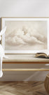 Neutral Cloudscape Watercolor Poster - Posterbox.dk