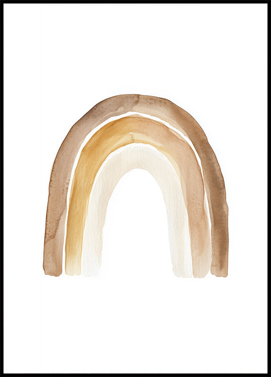 Neutral Rainbow Poster - Posterbox.dk