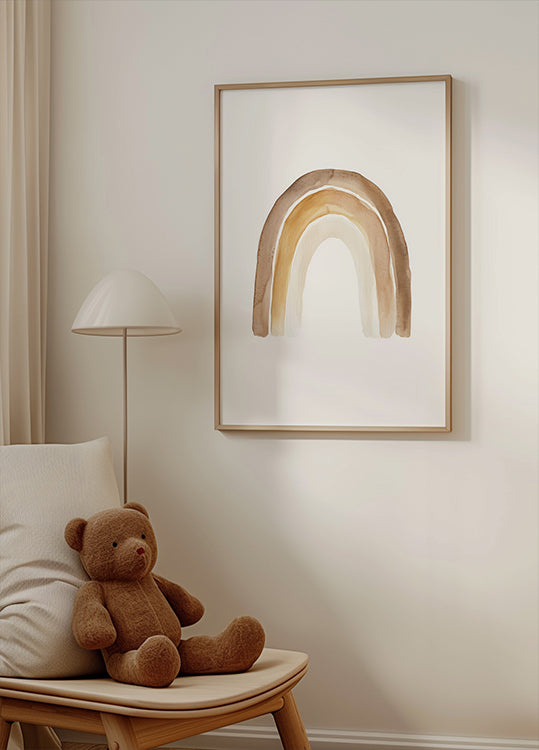 Neutral Rainbow Poster - Posterbox.dk