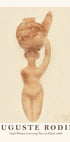 Nude Woman Carrying Vase on Head Poster - Posterbox.dk