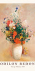 Odilon Redon, Vase of Flowers Poster - Posterbox.dk
