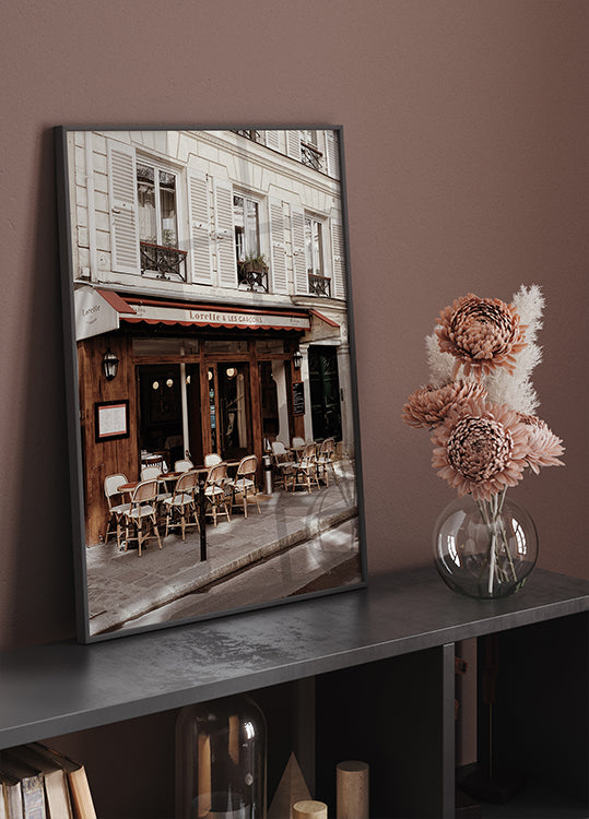 Old Cafe in Paris Poster - Posterbox.dk